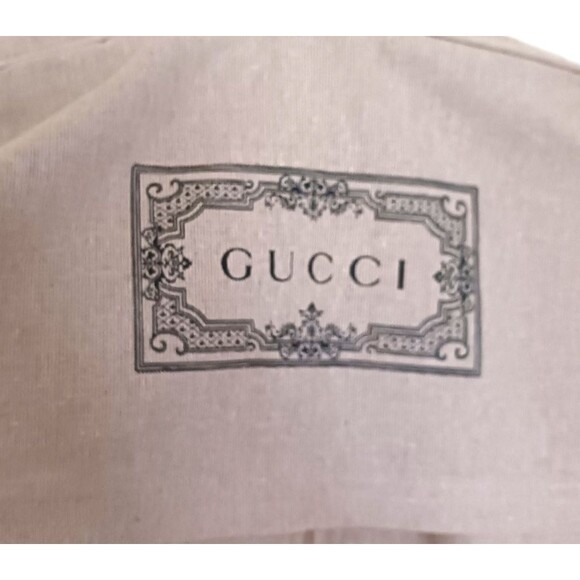 GUCCI Cloth Garment Bag Full Length Zip Front Folding w Carry Straps 43X28 - Picture 8 of 8